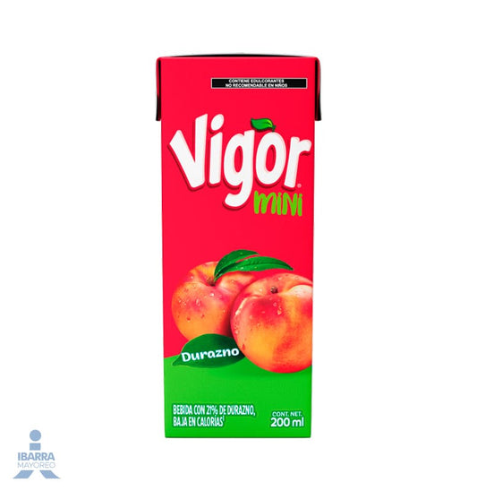 Bebida Vigor Durazno Mini Brick 200 ml