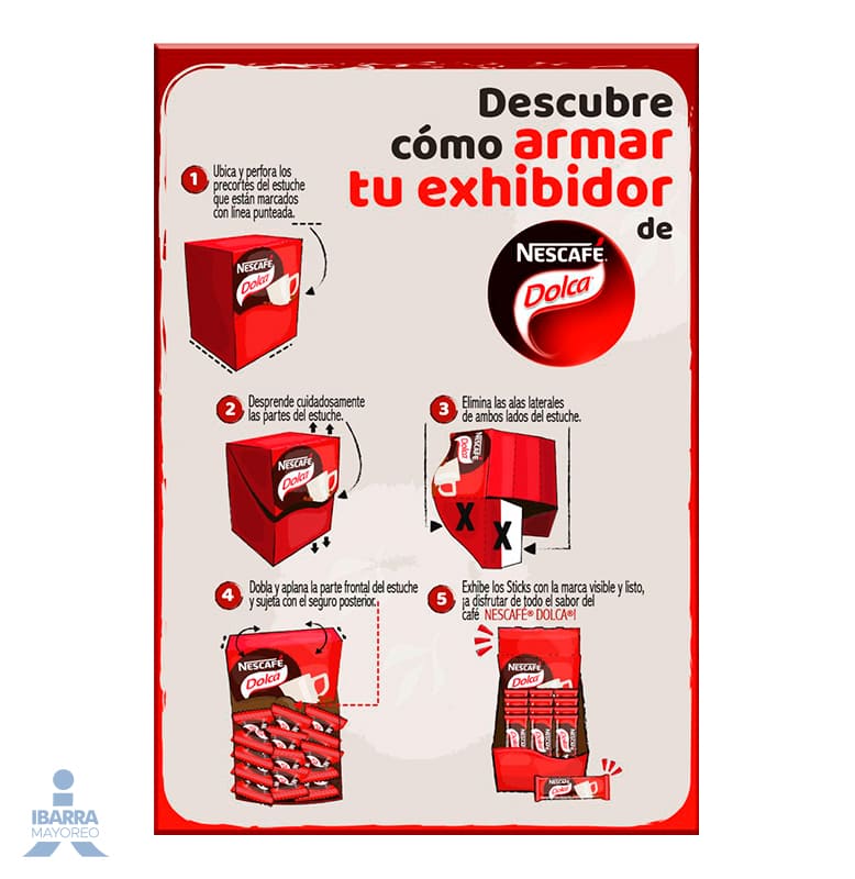 Café Nescafé Dolca sobres 16/10 g