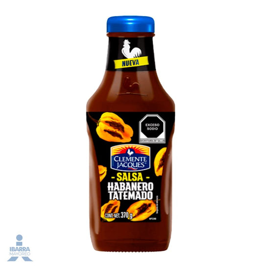 Salsa Chile Habanero Clemente Jacques Tatemado 370 g