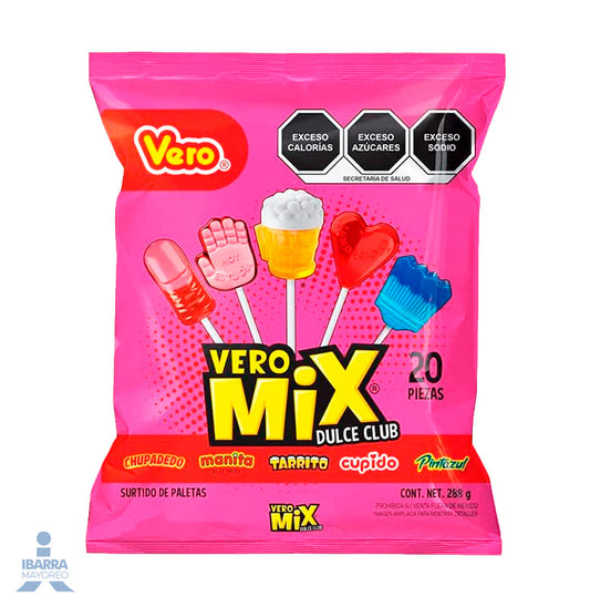 Paleta Vero Mix 20 pzas.