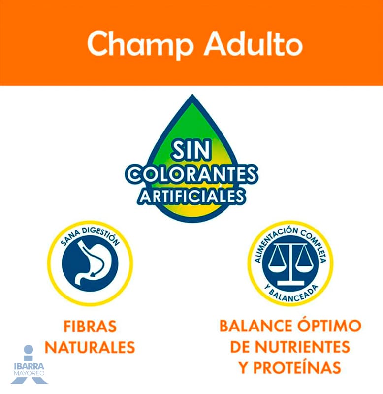 Alimento Champ Adulto Res 500 g