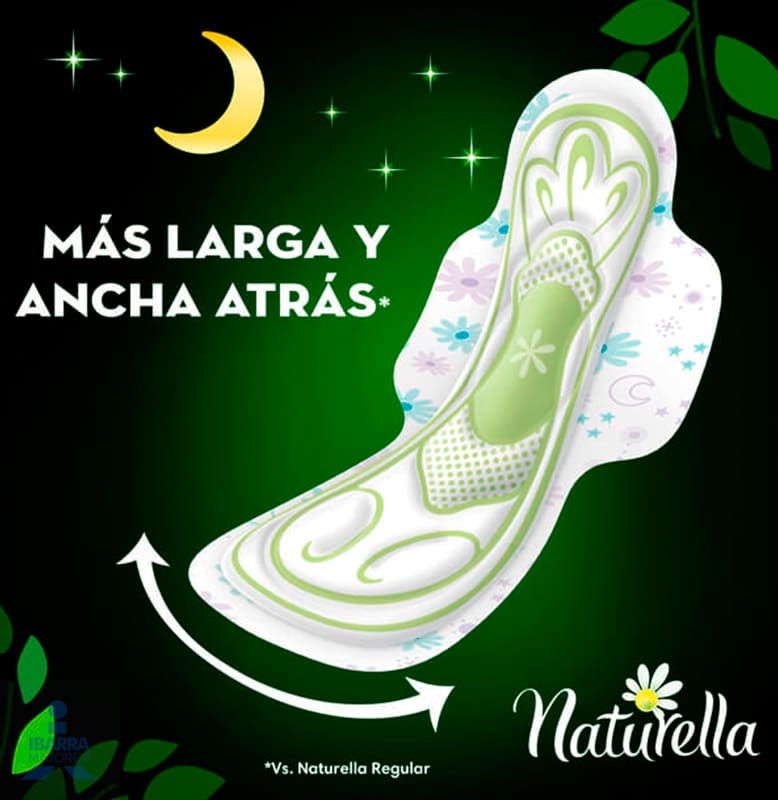Toalla Panty Protector Naturella 40 pzas.