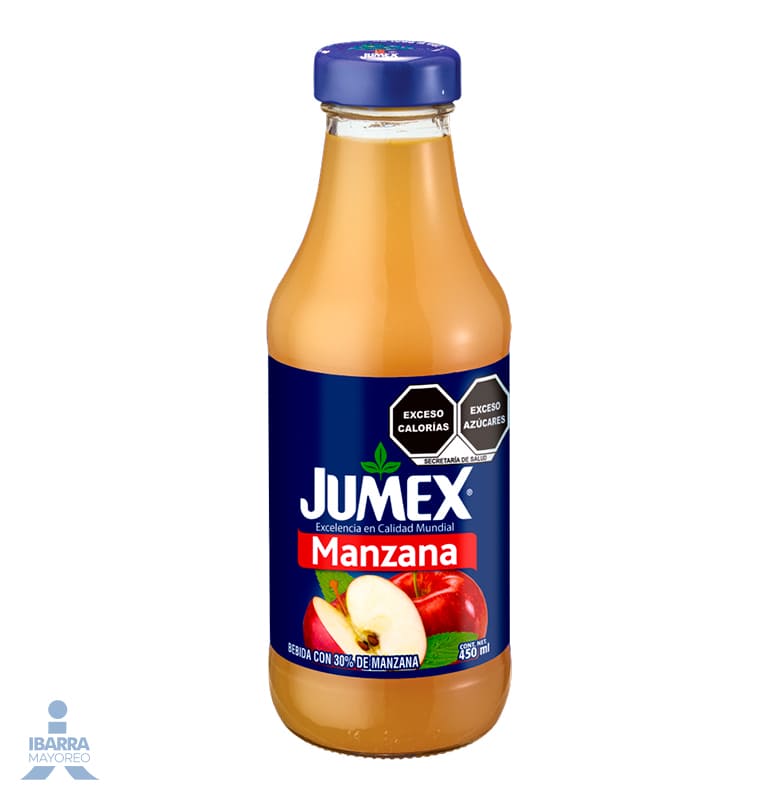 Bebida Jumex Manzana Botella 413 ml
