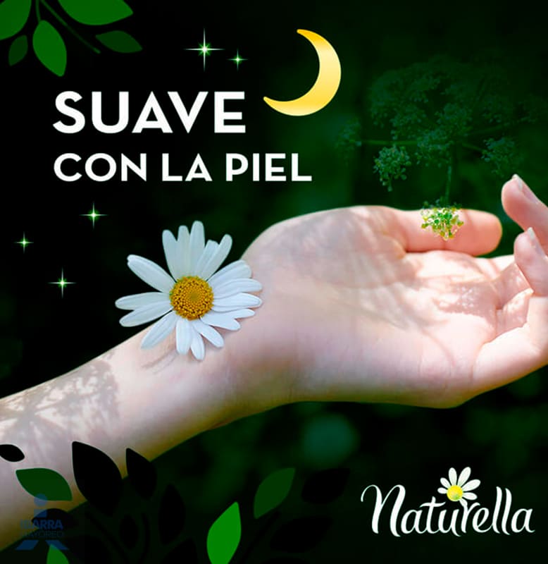 Toalla Panty Protector Naturella 40 pzas.