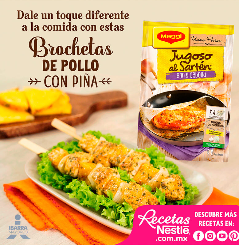 Hoja sazonadora Maggi Jugoso al Sartén Ajo y Cebolla 23.7 g