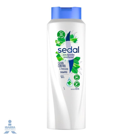 Shampoo Sedal Aloe & Menta Control Caspa 620 ml