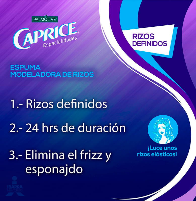 Mousse Caprice Rizos Definidos 200 g