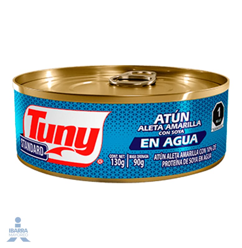 Atún en Agua Tuny Standard 6/130 g