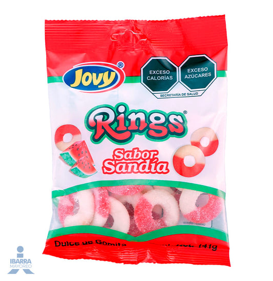 Goma Jovy Rings Sandia 141 g
