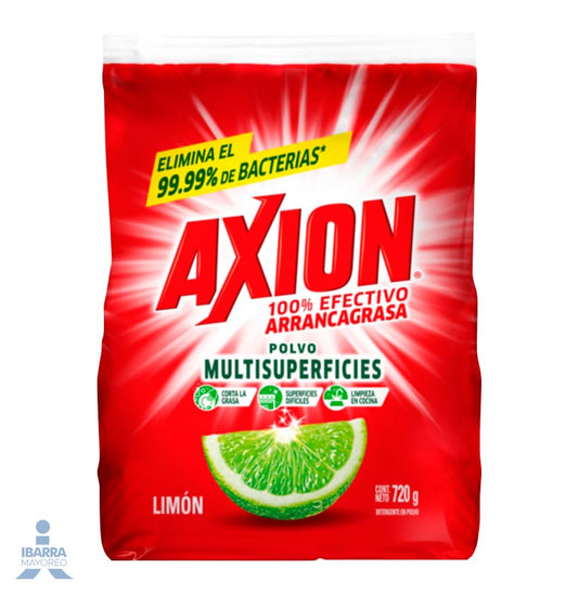 Detergente Axion Limón 720 g