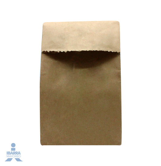 Bolsa Papel Semikraft no. 4 25 L x 13 A 500 pzas.