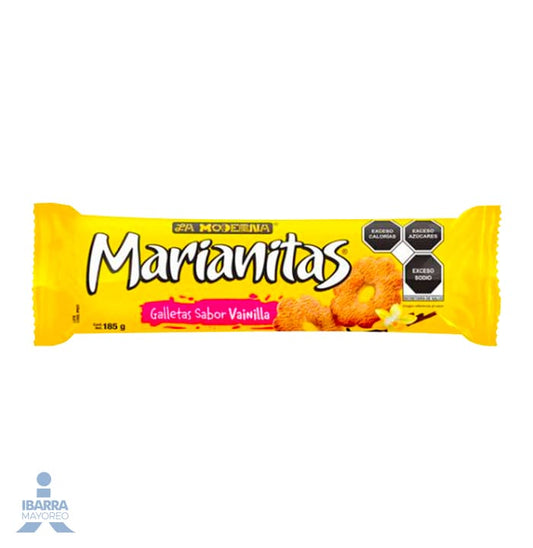 Galletas La Moderna Marianitas Vainilla 185 g