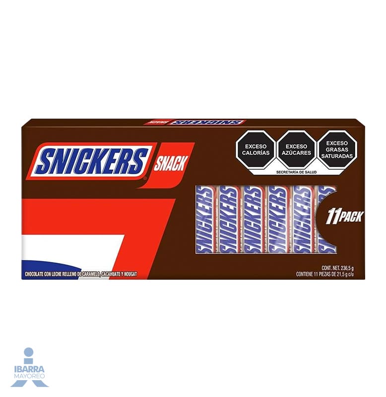 Chocolate Snickers Snack 11/21.5 g