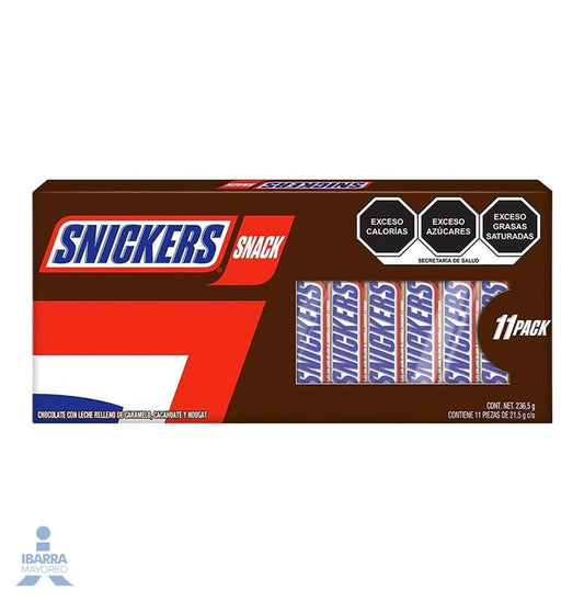 Chocolate Snickers Snack 11/21.5 g