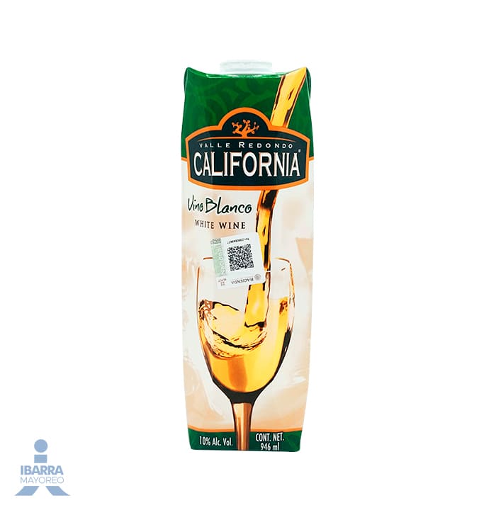 Vino Blanco California 946 ml