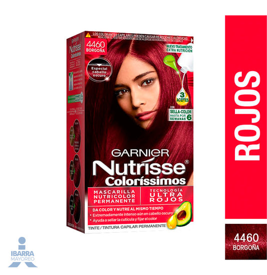 Tinte Nutrisse Borgoña No. 4460
