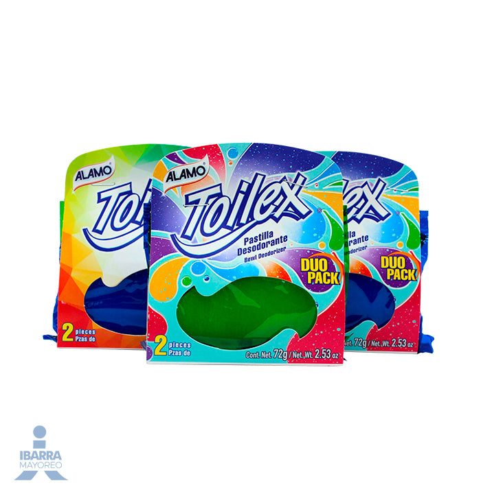 Pastilla Sanitaria Toilex Dúo 2/72 g