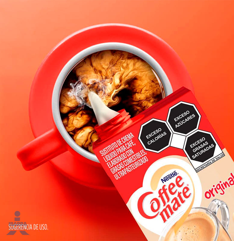 Sustituto de Crema Coffee Mate Original Líquido 530 g