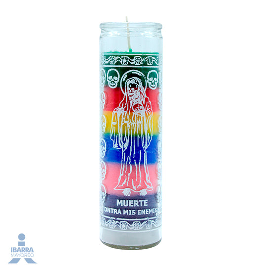 Veladora Mística Muerte 7 Colores 105P