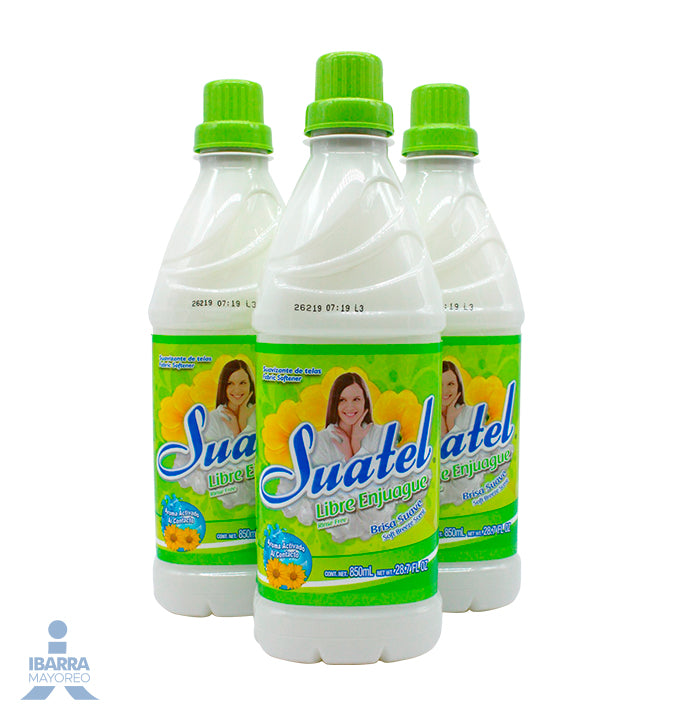 Suavizante Suatel Libre Enjuague Brisa Suave 850 ml