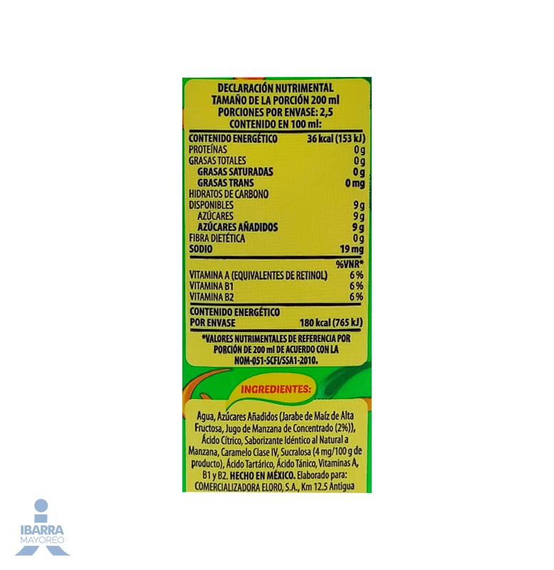 Bebida Jumex Bida Manzana 500 ml
