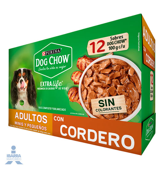Alimento Purina Dog Chow Adulto Cordero 100 g