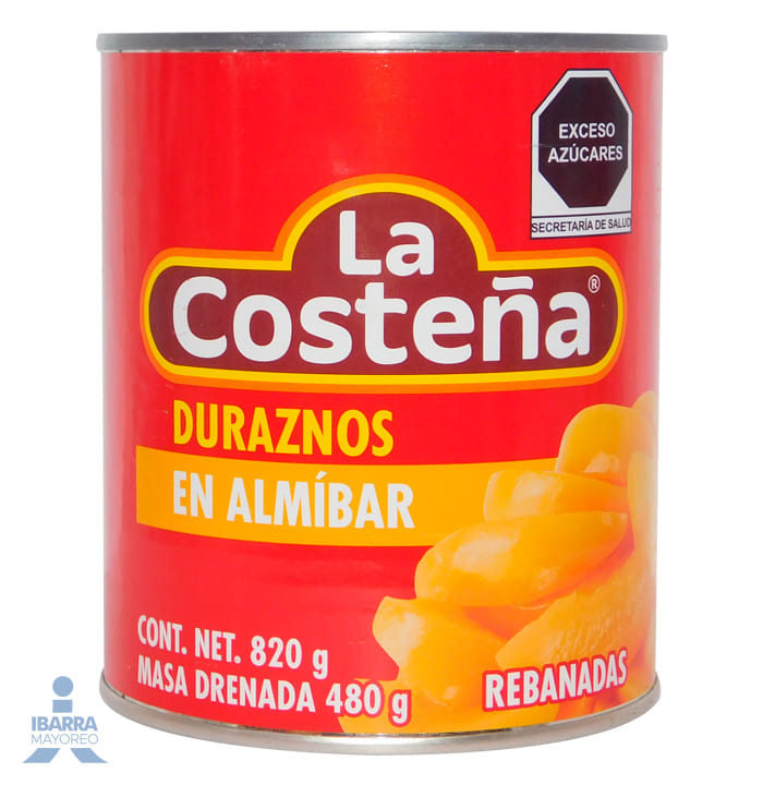 Durazno La Costeña Rebanado 800 g