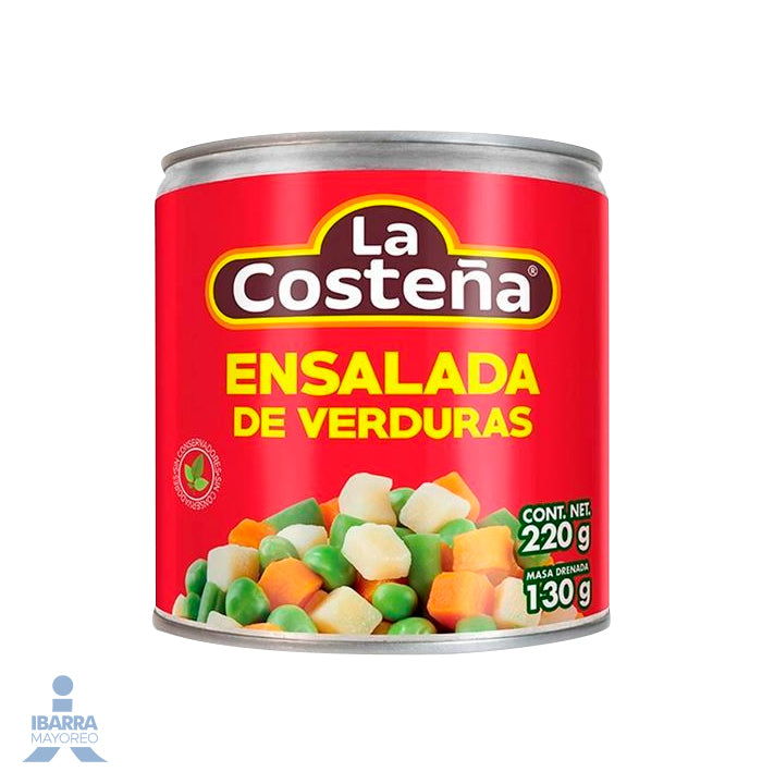 Ensalada de Verduras La Costeña 220 g