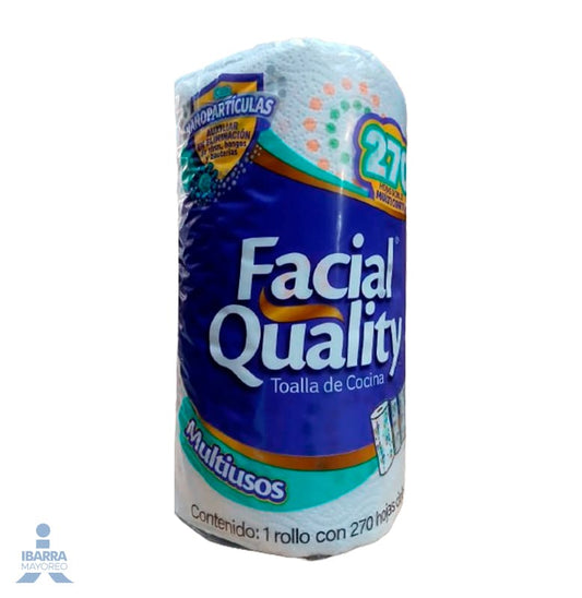 Servitoalla Facial Quality 270 hojas 1 rollo