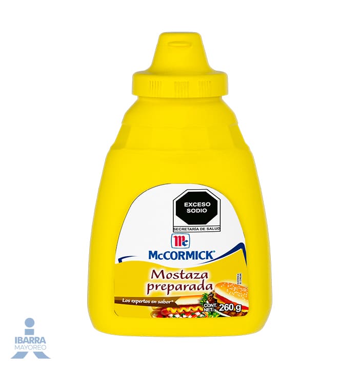 Mostaza McCormick Dosificador 260 g