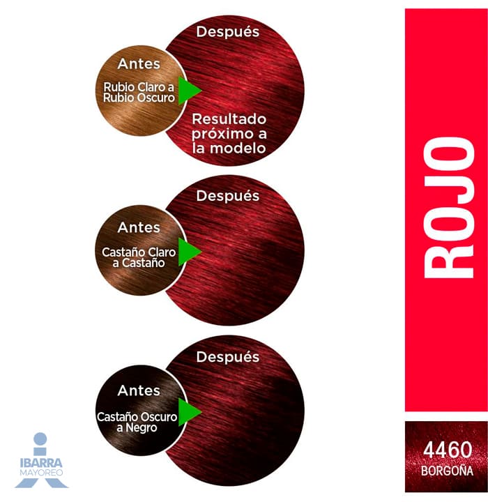 Tinte Nutrisse Borgoña No. 4460