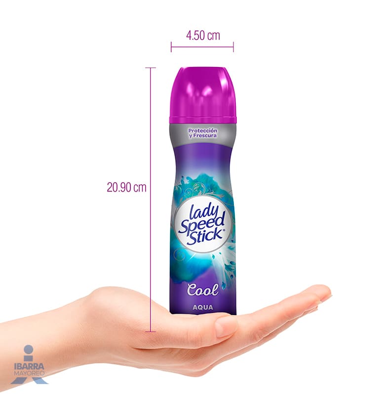 Desodorante Lady Speed Stick Cool Blue Aerosol 100 g