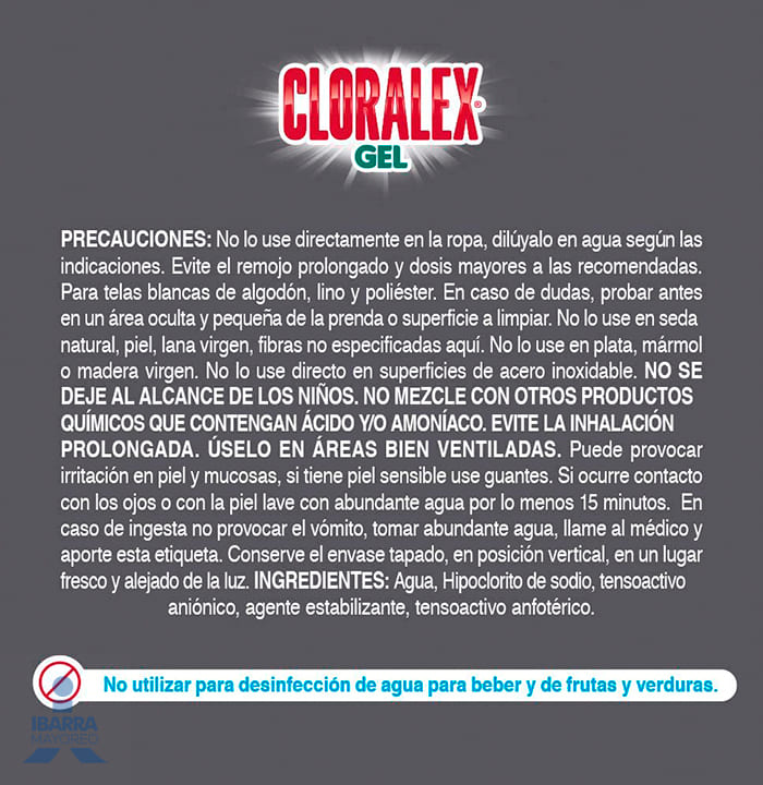 Cloralex El Rendidor Gel 950 ml