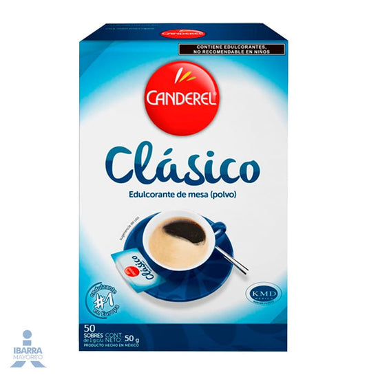 Sustituto de Azúcar Canderel 50 pzas.