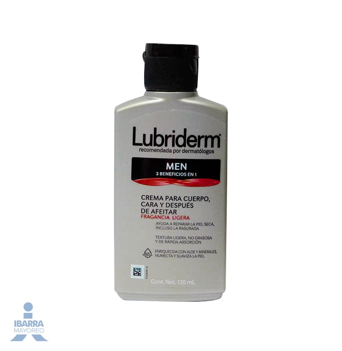 Crema Lubriderm Men 120 ml