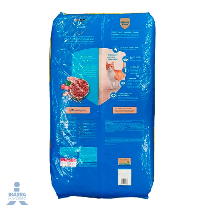 Alimento Purina Cat Chow Adultos Pescado 20 kg + 3 kg GRATIS