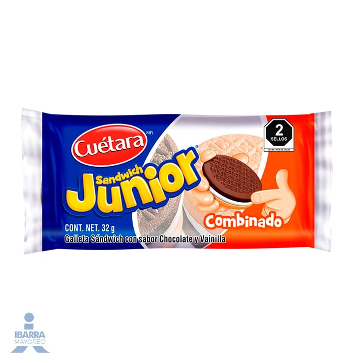 Galletas Cuétara Sándwich Combinado Jr. 320 g