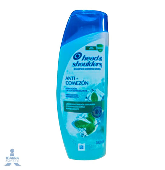 Shampoo Head & Shoulders Anti Comezón 180 ml