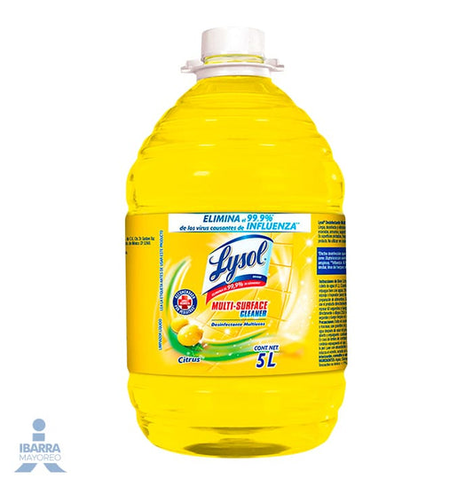 Desinfectante Lysol Citrus 5 L