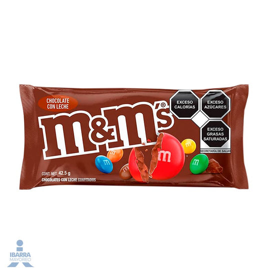 Chocolate con Leche m&m Confitado 6/42.5 g
