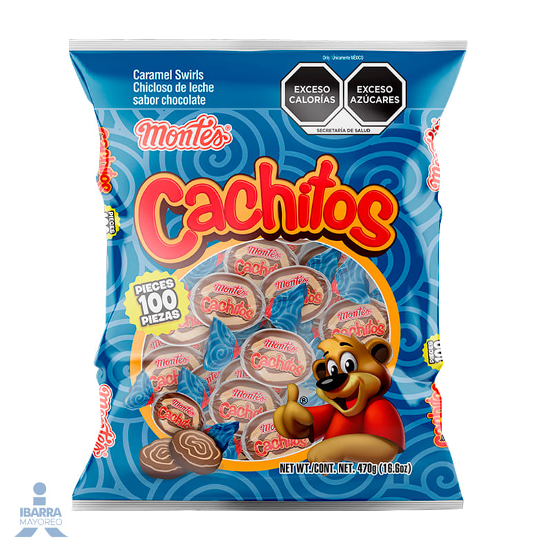 Dulce Montes Cachitos 100 pzas.