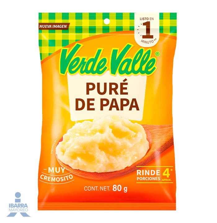 Puré de Papa Verde Valle 80 g