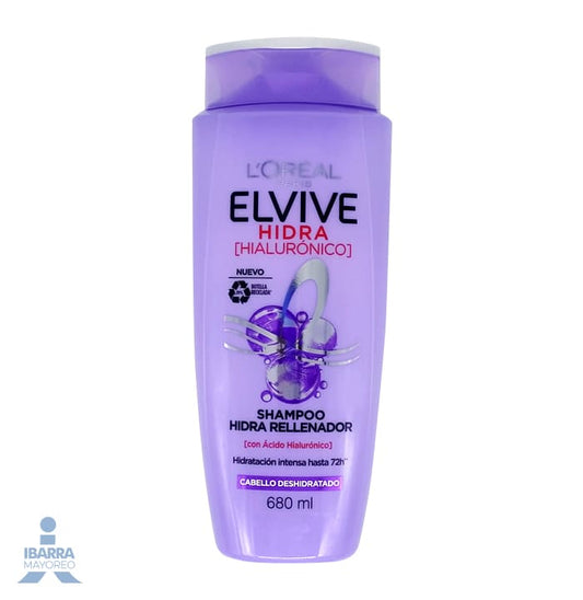 Shampoo Loreal Elvive Hidra Hialurónico 680 ml