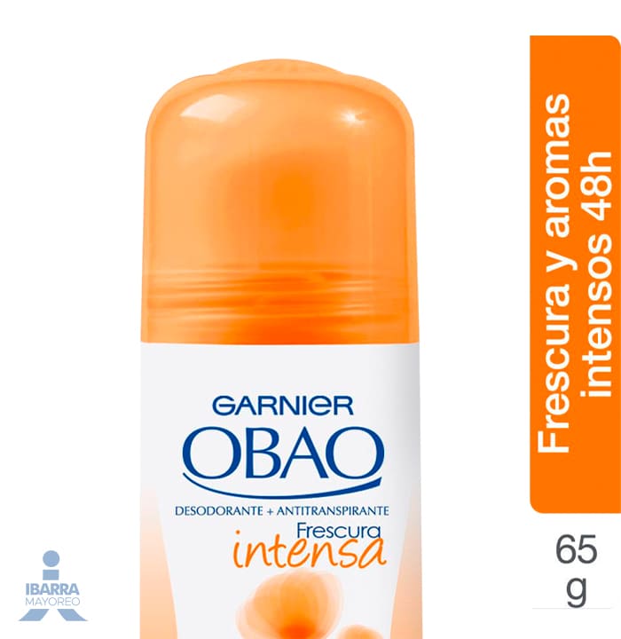 Desodorante Obao Mujer Frescura Intensa Roll On 65 g
