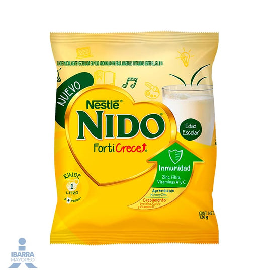 Leche Nido Forticrece Bolsa 120 g