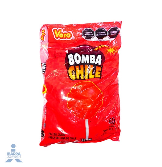 Paleta Vero Bomba Chile 40 pzas.