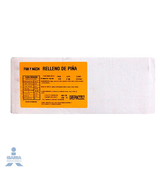 Relleno de Piña Pan y Más 1 kg