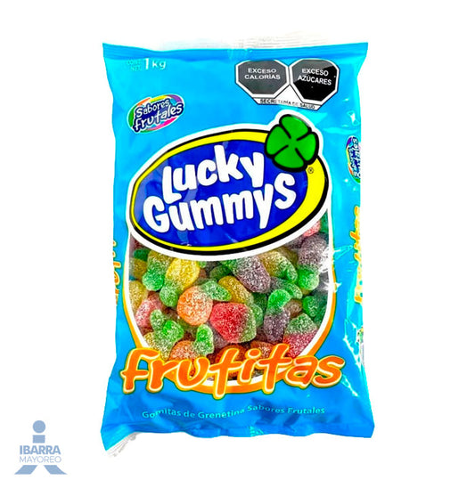 Gomitas Lucky Gummys Frutitas 1 kg