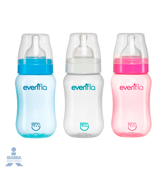 Biberón Evenflo Colores 8 oz
