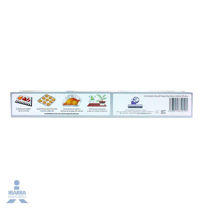 Papel Aluminio Mega Pack 7